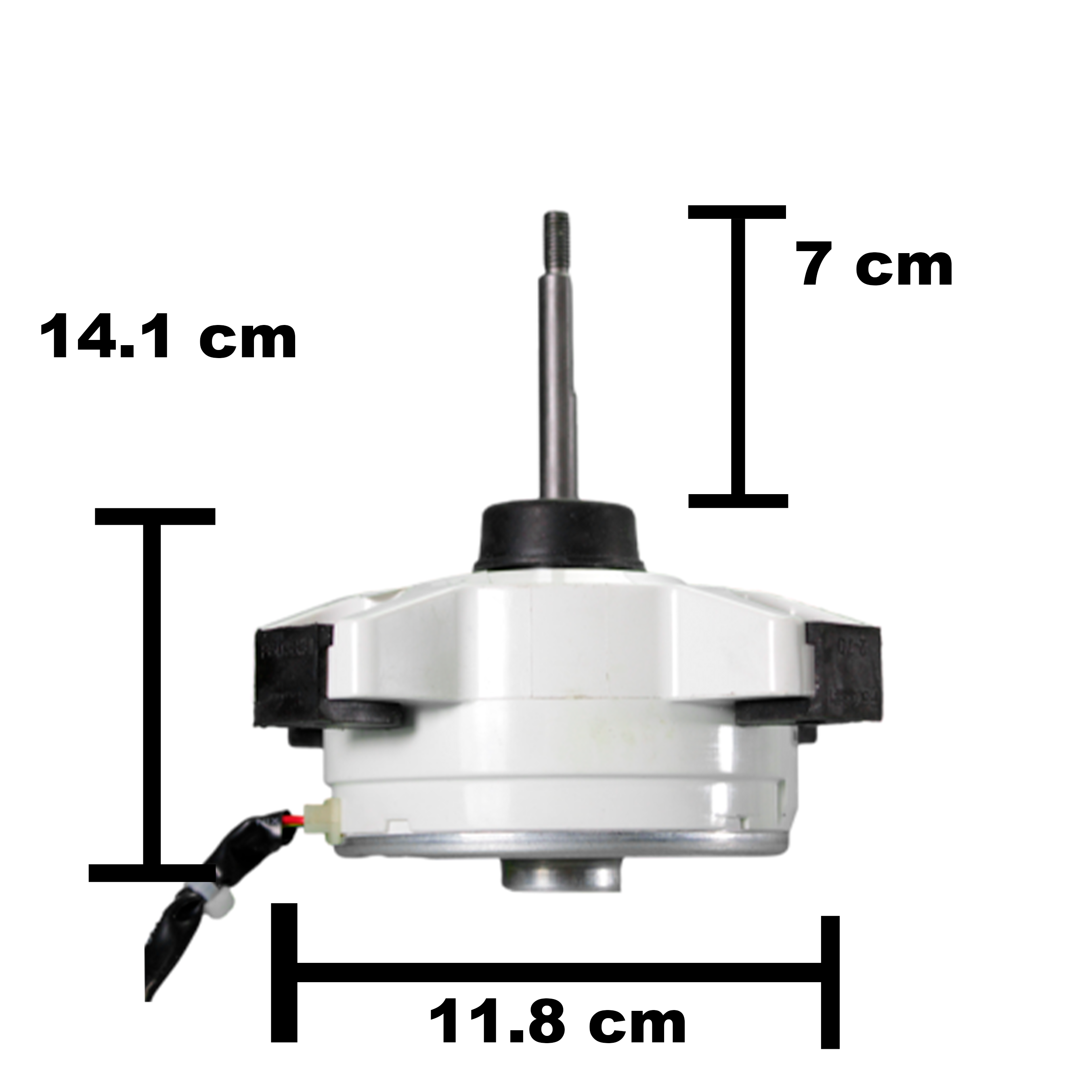 MOTOR CONDENSADOR MIRAGE 1 TON 220V, MODELO: ZKFN-40-8-1L